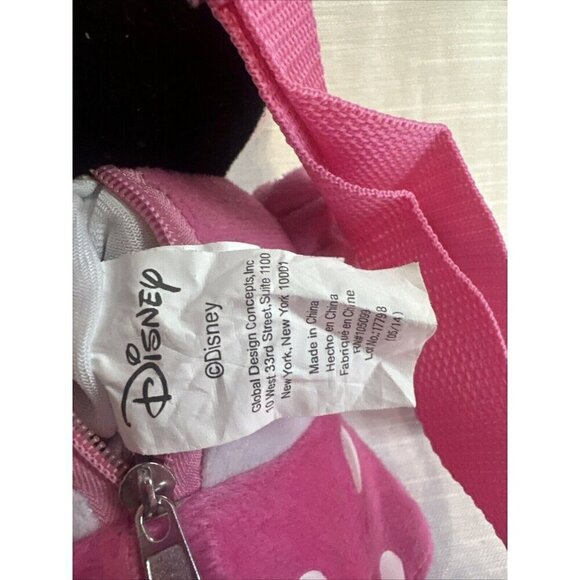 Minnie Mouse Pink 17” backpack Disney- Adorable! - Picture 4 of 8